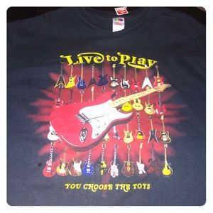 Vintage 🎸 Guitar T Shirt 🎸 90s era Retro